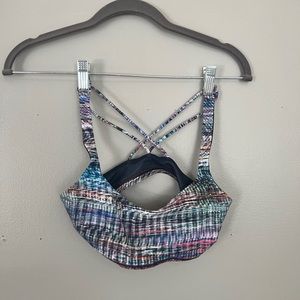 Lululemon colorful sports bra